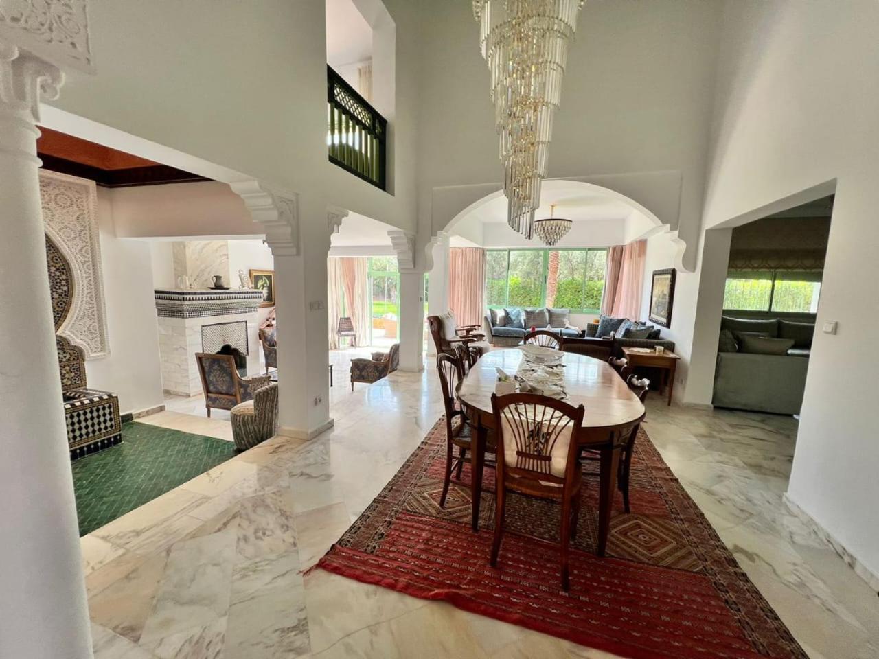 Villa Avec Piscine Privatisee A La Palmeraie มาร์ราเกช ภายนอก รูปภาพ