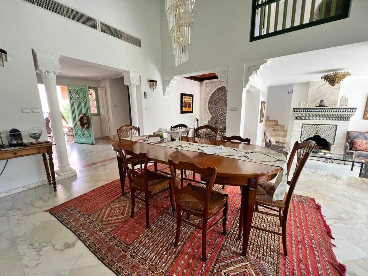 Villa Avec Piscine Privatisee A La Palmeraie มาร์ราเกช ภายนอก รูปภาพ